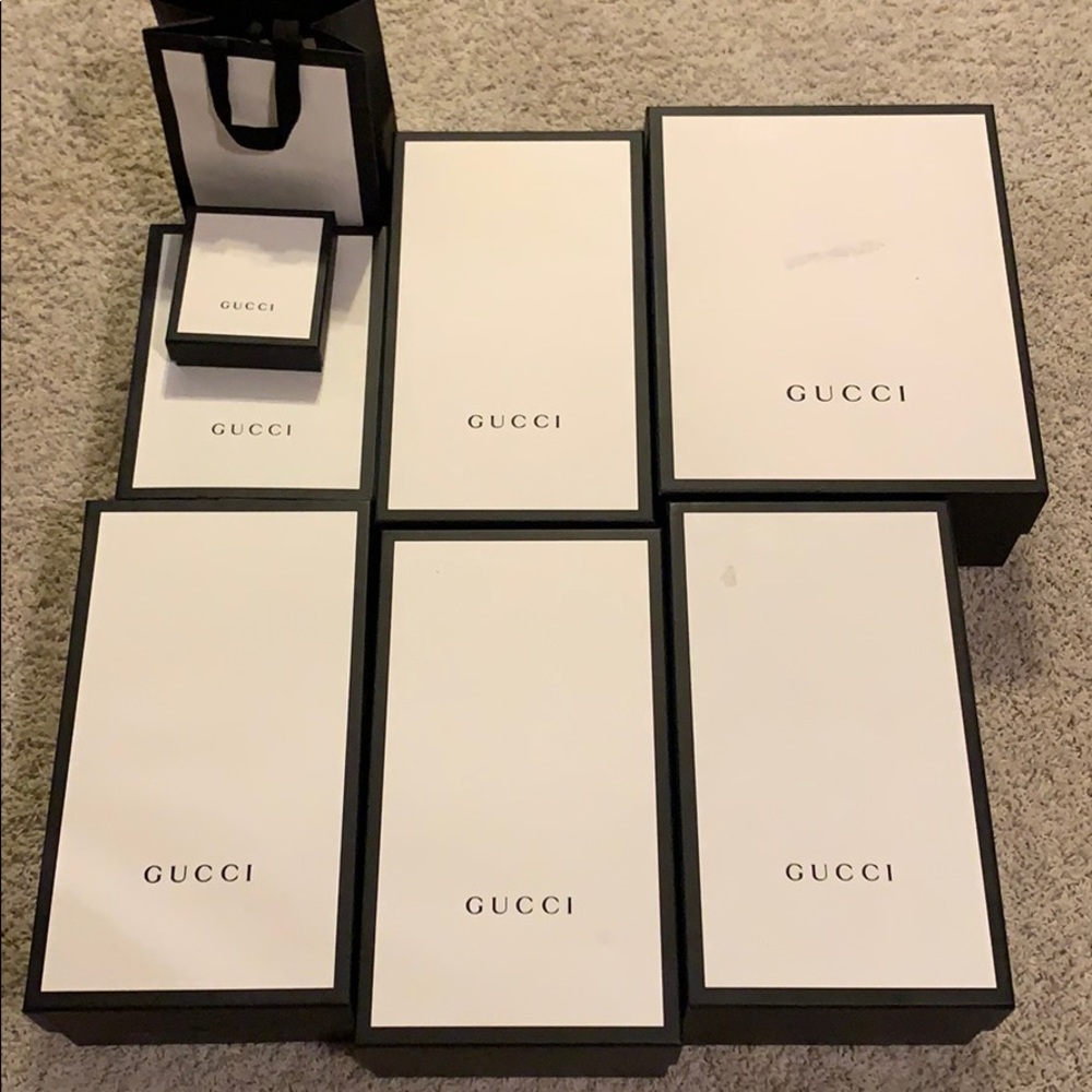 Gucci boxes